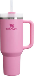 STANLEY Quencher H2.0 40 oz Insulated Tumbler with Handle & Straw - Travel-Friendly Stainless Steel Cup