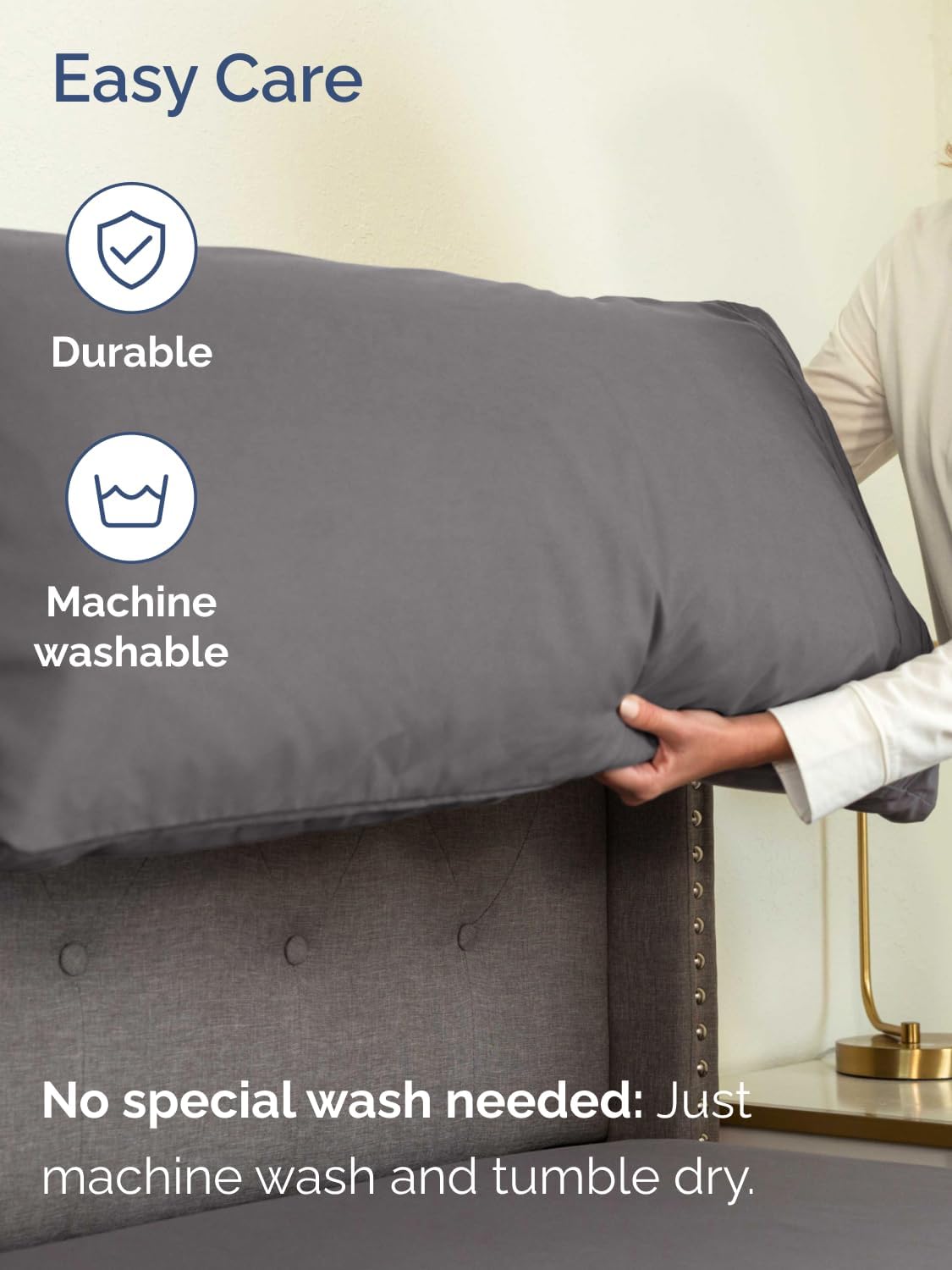 CGK Unlimited Extra Deep Queen Sheet Set - 6 Piece Breathable Cooling Microfiber Sheets
