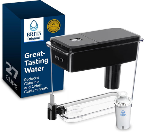 Brita UltraMax 27-Cup Water Filter Dispenser - BPA-Free & Chlorine-Removing