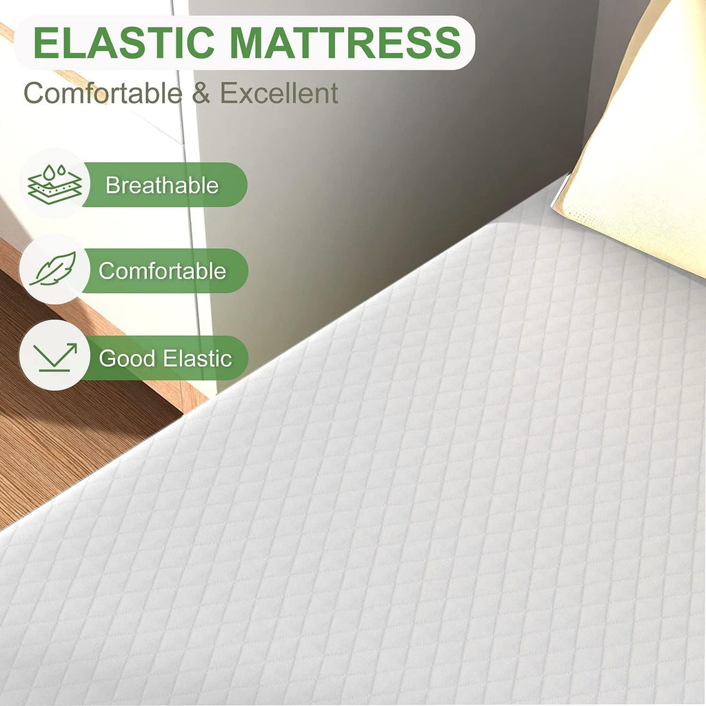 FDW Medium-Firm Twin Mattress for Kids & Adults - 5" Gel Memory Foam Mattress in a Box