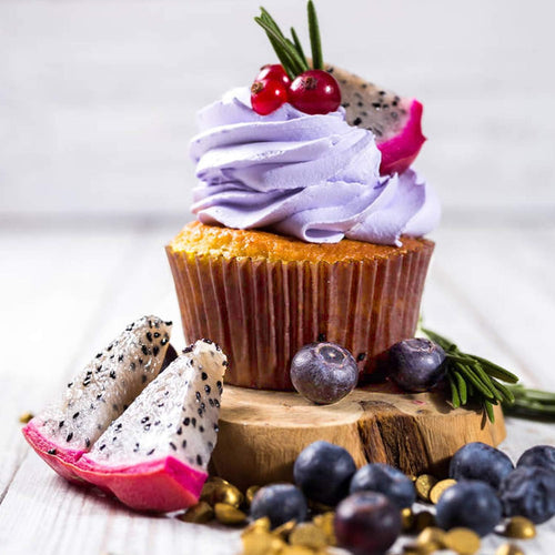 Caperci Standard Natural Cupcake Liners 500 Count - No Smell Grease-Proof Baking Cups