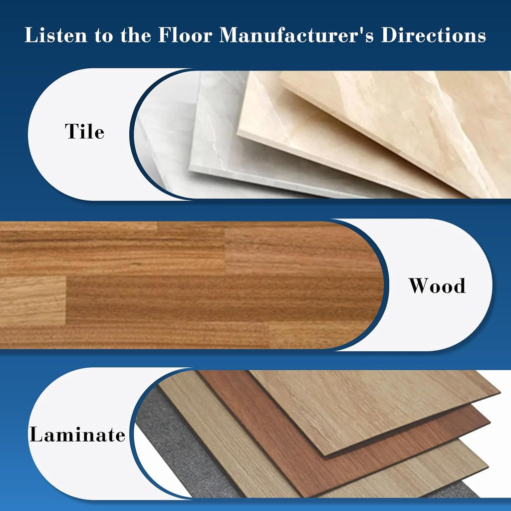 Veken Non-Slip Rug Pad for Hardwood Floors - 2'x3' Thick Mat Keeps Rugs Secure & Safe