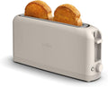 BELLA 2-Slice Slim Toaster - Fits Anywhere Kitchenware with 6 Shade Control & Reheat