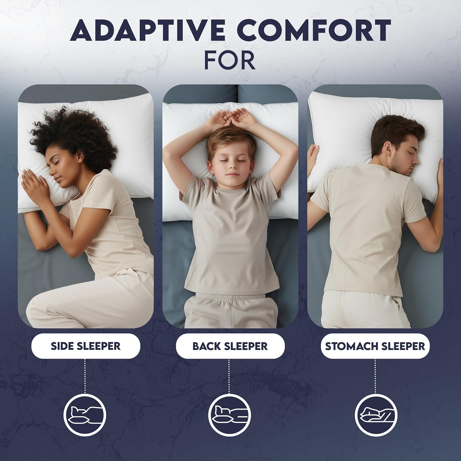 Utopia Bedding Queen Size Cooling Hotel-Quality Pillows Set of 2
