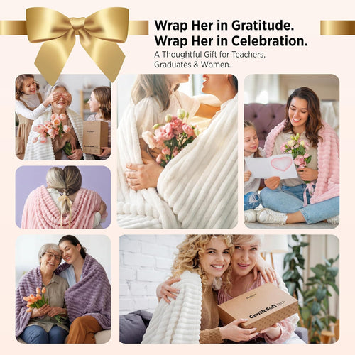 Bedsure Ultra Soft Microfiber Throw Blanket for Couch - Cozy Gift for Women & Teachers, 50x60 Inches
