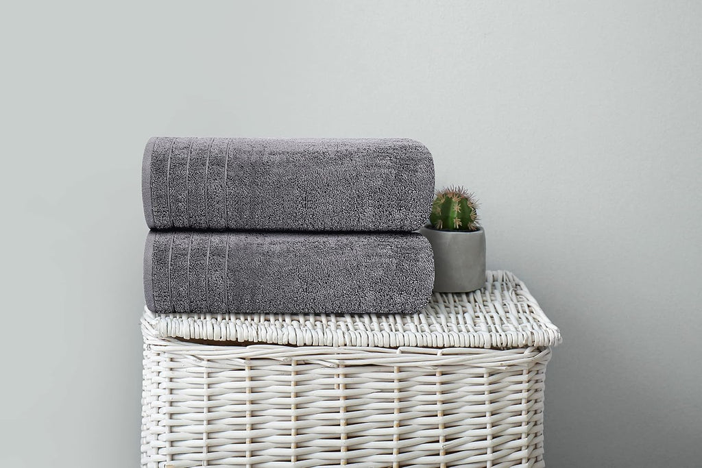 Tens Towels 4-Pack Extra Large Bath Towels - 30x60 Inches, 100% Cotton, Super Soft & Absorbent