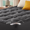BEDLORE Queen Bamboo Viscose Mattress Topper for Back Pain Relief