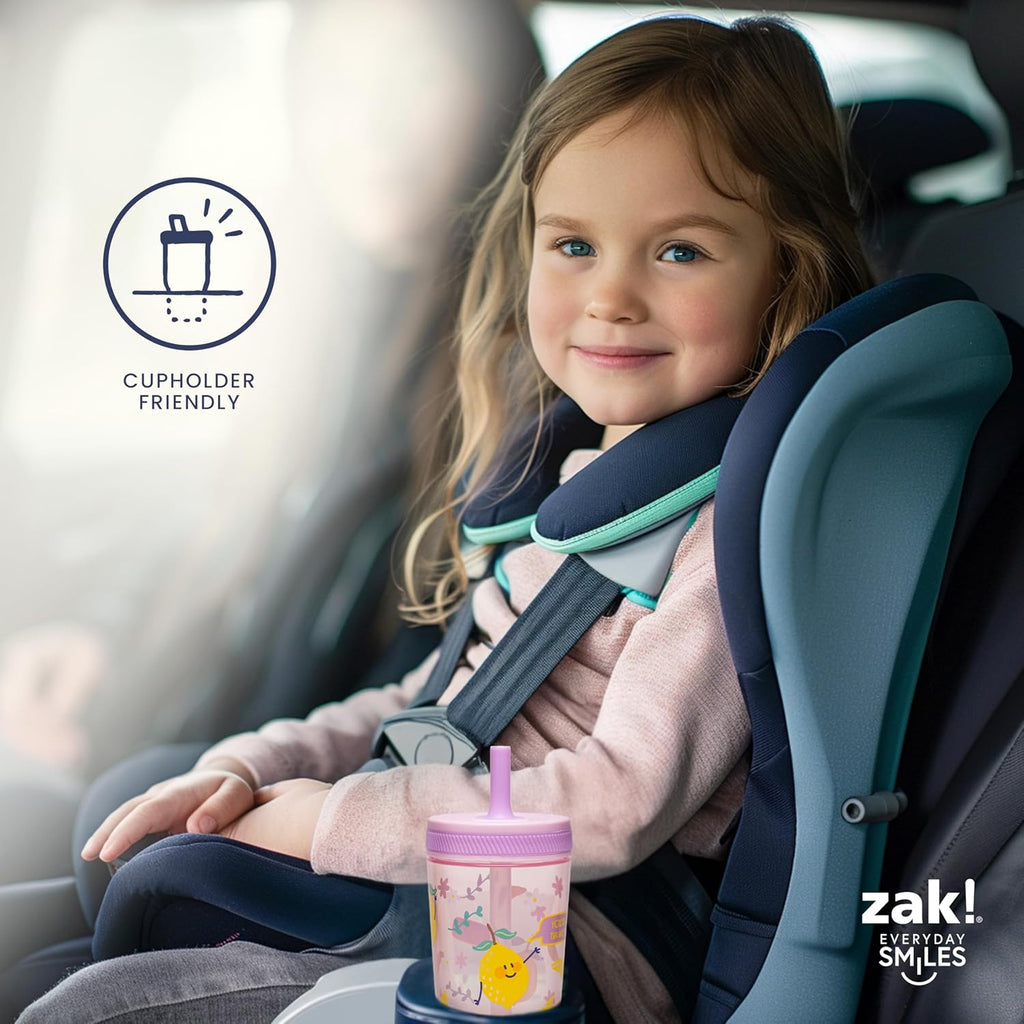 Zak Designs Sesame Street Leak-Proof Toddler Tumblers for Kids - 15oz 2-Pack