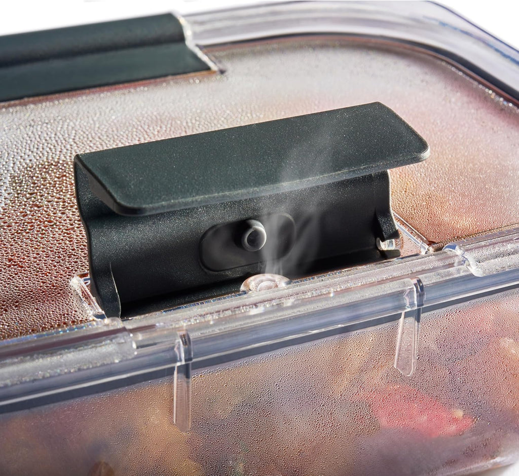 Rubbermaid Brilliance Tritan Food Storage Containers - Airtight Leak-Proof Meal Prep Set (5-Piece)