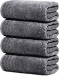 Tens Towels 4-Pack Extra Large Bath Towels - 30x60 Inches, 100% Cotton, Super Soft & Absorbent
