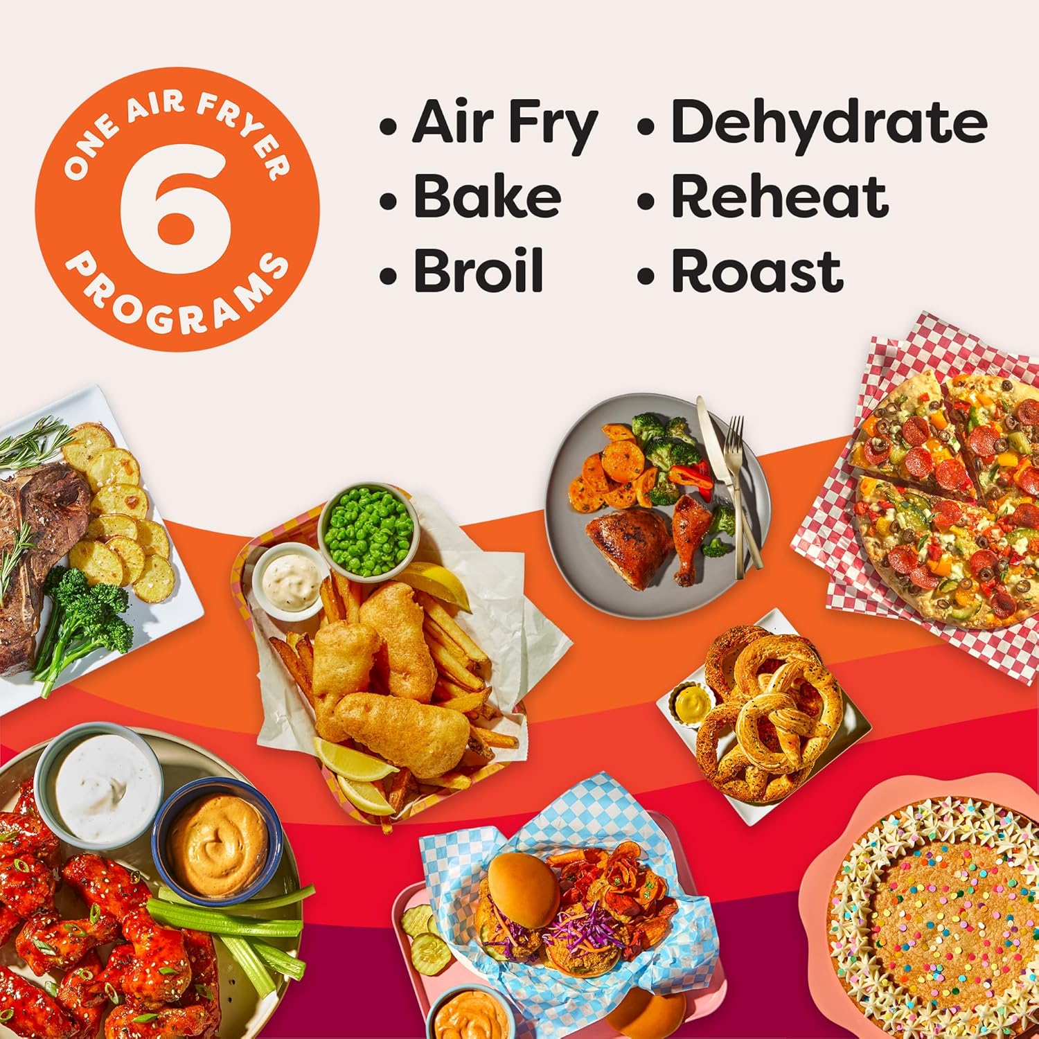 Instant Pot 6-Quart Vortex Plus Air Fryer - 6-in-1 Multi-Cooker with EvenCrisp Technology