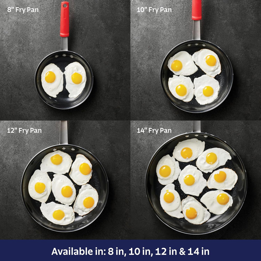 Tramontina Professional 12-Inch Heavy-Gauge Aluminum Nonstick Fry Pan - Reinforced Coating for Effortless Cooking